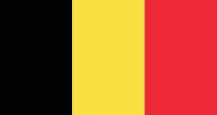 belgium-flag-post
